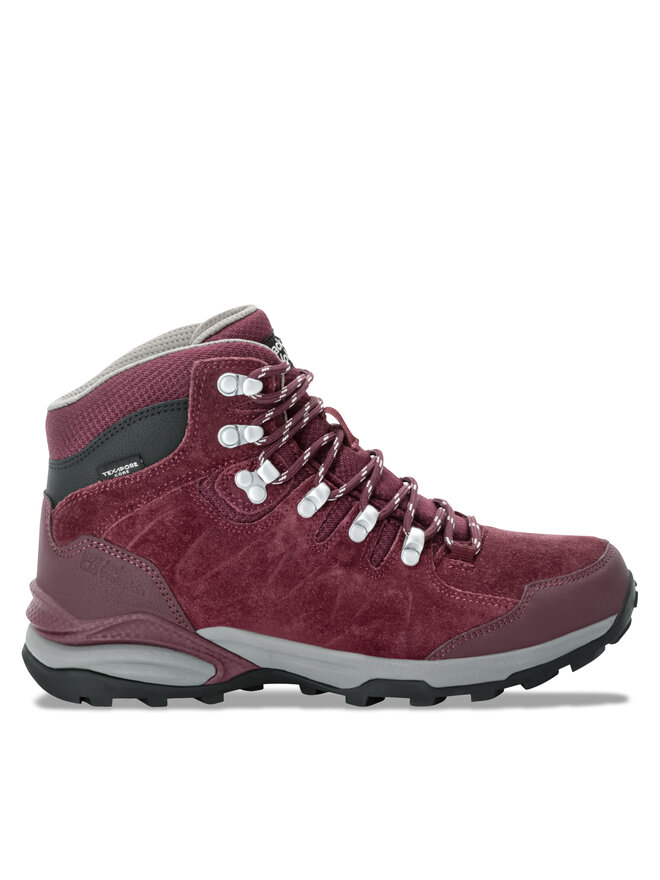 Jack Wolfskin Scarpe da trekking Jack Wolfskin Refugio Texapore Mid W 4050871 Bordeaux