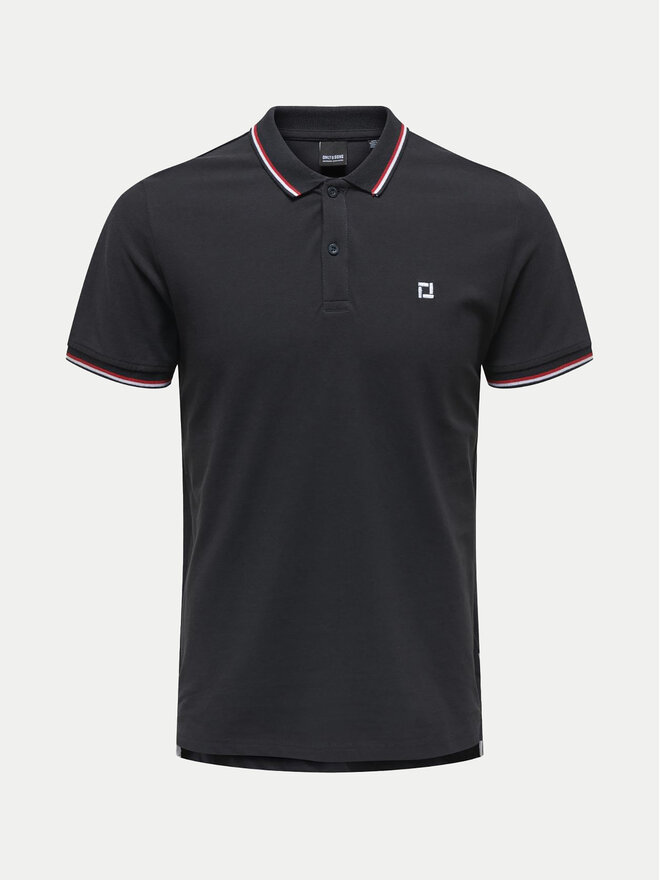 Only & Sons Only & Sons Pólóing Fletcher 22024827 Sötétkék Regular Fit