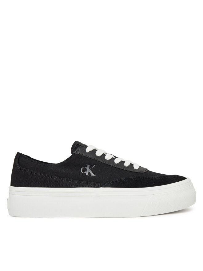 Calvin Klein Jeans Sneakers Calvin Klein Jeans Vulc Flatform Low Cv Mix Mg YW0YW01770 Nero