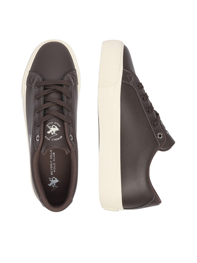 Beverly Hills Polo Club Sneakers Beverly Hills Polo Club CEO-BHPC040W Dunkelbraun