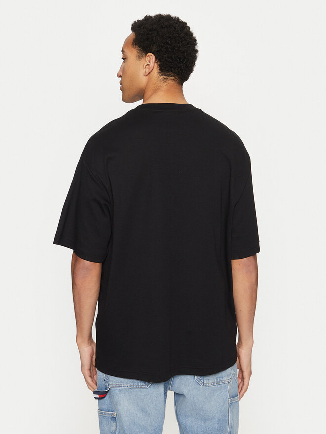 Versace Jeans Couture Versace Jeans Couture Camiseta 78GAHE02 Negro Regular Fit