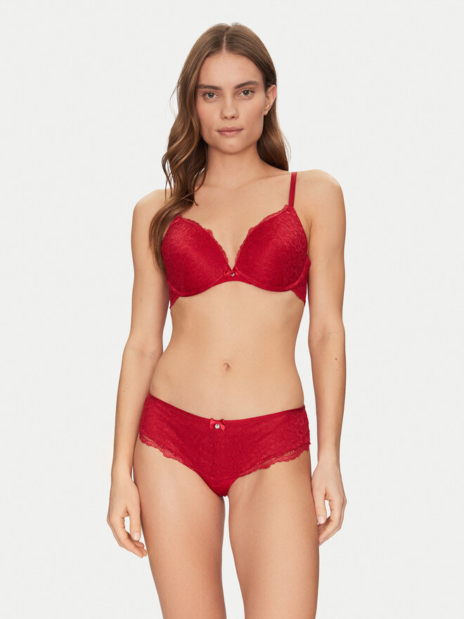 Hunkemöller Hunkemöller Бразильські труси Marine 300256 Червоний