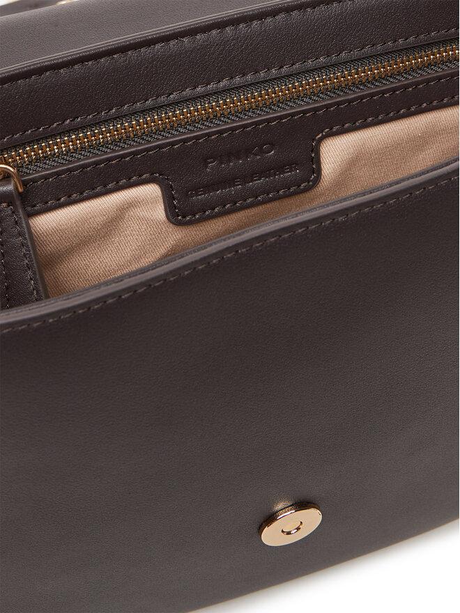 PINKO Kabelka PINKO Saddle Classic PE 25 PLTT 103830 A270 Hnědá