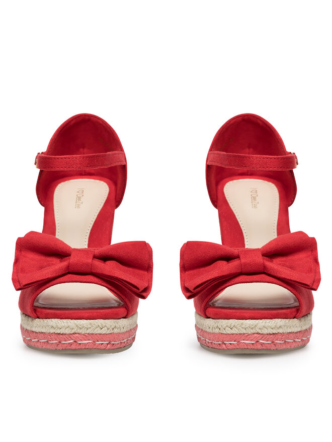 DeeZee Espadrilles DeeZee WYL2710-02 Piros