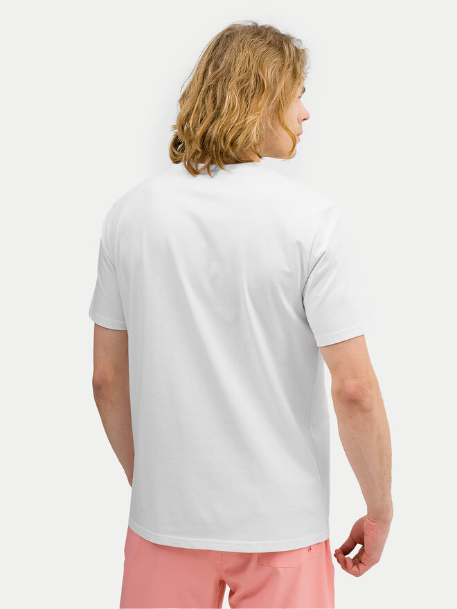 4F 4F Camiseta 4FWSS24TTSHM1289 Blanco Regular Fit
