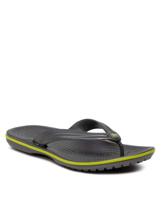 Crocs Zehentrenner Crocs Crocband Flip 11033 Grau