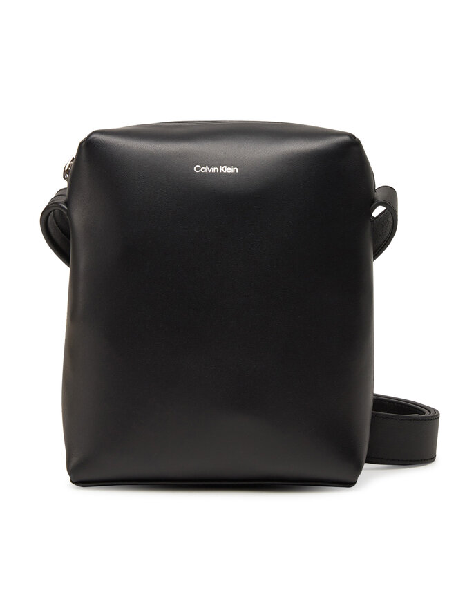 Calvin Klein Τσαντάκι Calvin Klein Ck Premium Leather Reporter S K50K512887 Μαύρο