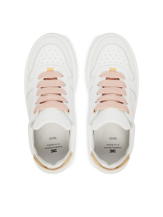 Elisabetta Franchi Снікерcи Elisabetta Franchi F4A9-E0523-0092 S Білий