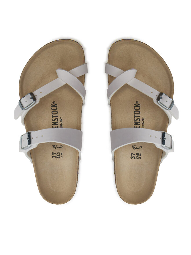 Birkenstock Žabky Birkenstock Mayari 0071051 Biela