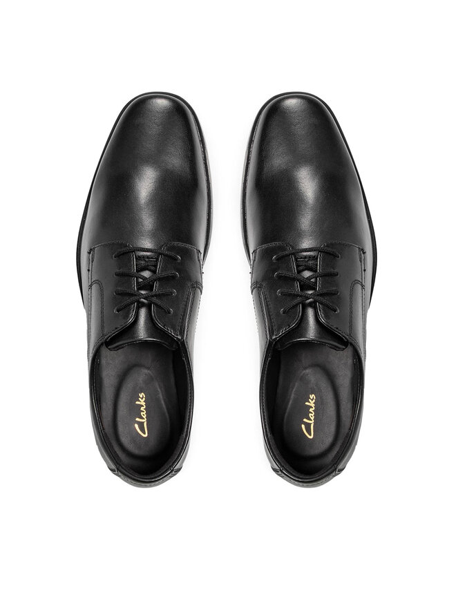 Clarks Cipele Clarks Howard Walk 261612857 Crna