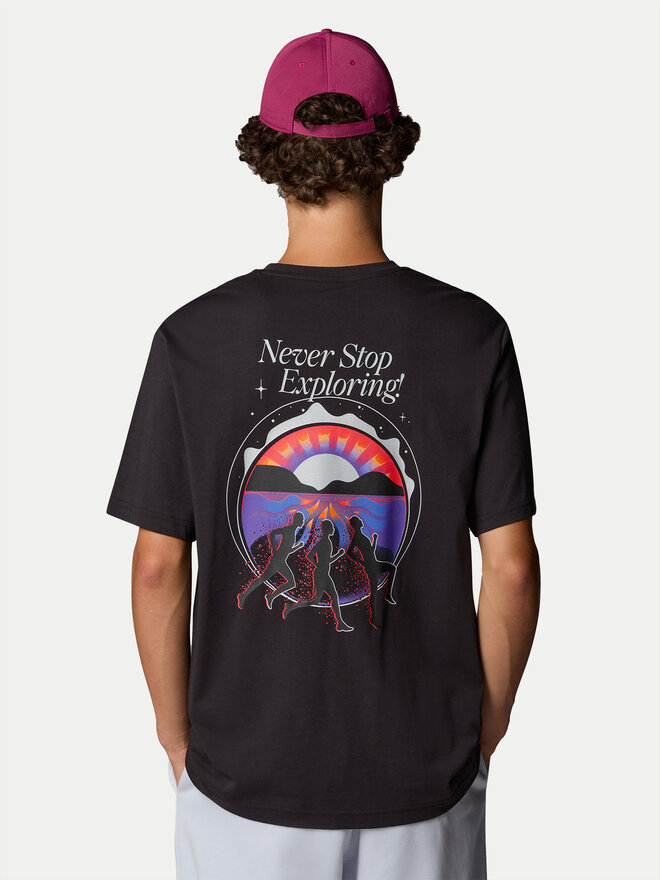 The North Face The North Face T-Shirt Unisex SS Never Stop NF0A8C3A Μαύρο Relaxed Fit