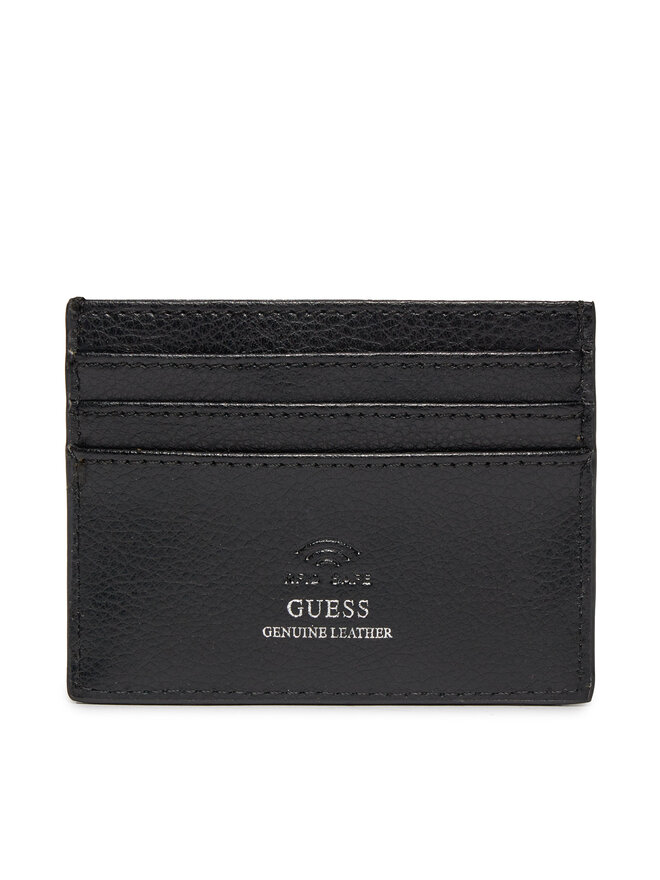 Guess Θήκη πιστωτικών καρτών Guess Fidenza Slg SMFIDA LEA25 Μαύρο