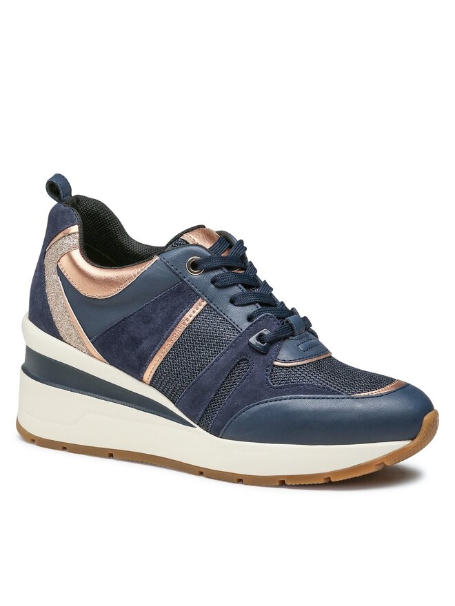 Sneakers Geox D Zosma D268LB0AS85C4002 Bleu chaussures