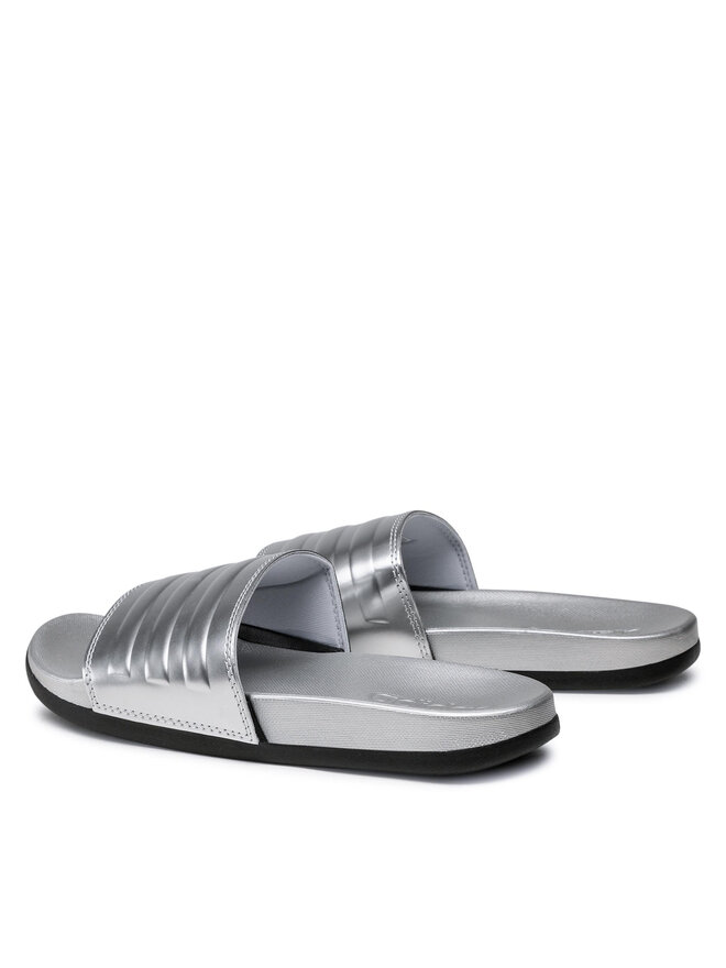 adidas Шльопанці adidas adilette Comfort FW7683 Срібний