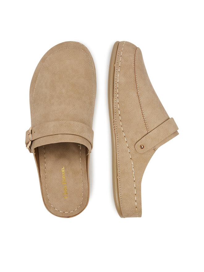 Clara Barson Pantoletten Clara Barson WFA3688-1 Beige