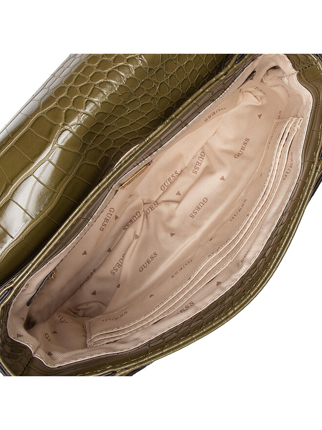 Guess Дамска чанта Guess Retour (CC) HWCC86 64200 Зелен
