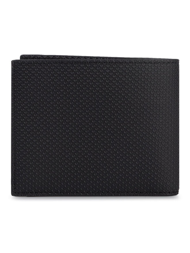 Lacoste Geldbörse Lacoste Billfold Zip Case NH2826CE Schwarz