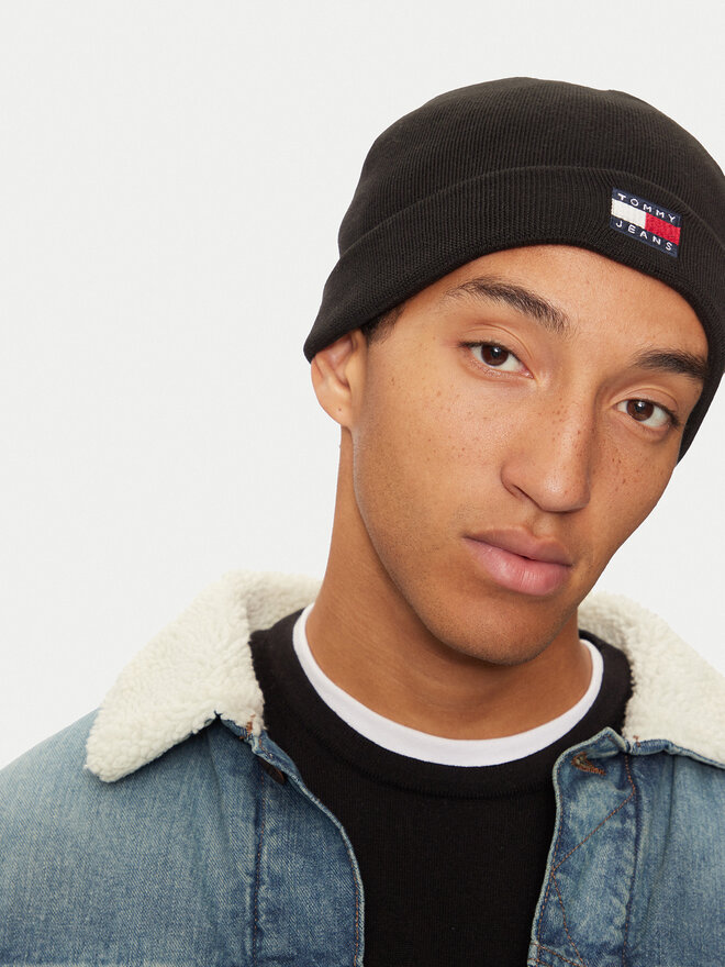 Tommy Jeans Gorro Tommy Jeans Heritage AM0AM12431 Negro