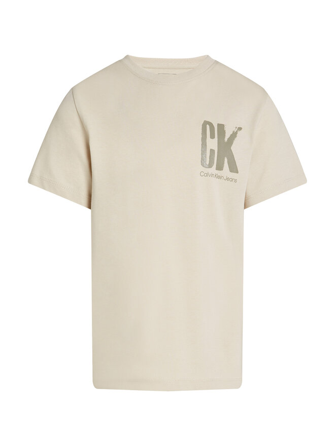 Calvin Klein Jeans Calvin Klein Jeans Camiseta Surf Graphic IB0IB02447 Beis Regular Fit