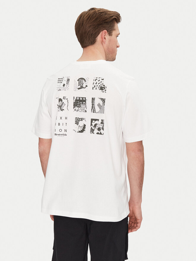Resteröds Resteröds T-Shirt Tas 20251 2030 Weiß Regular Fit