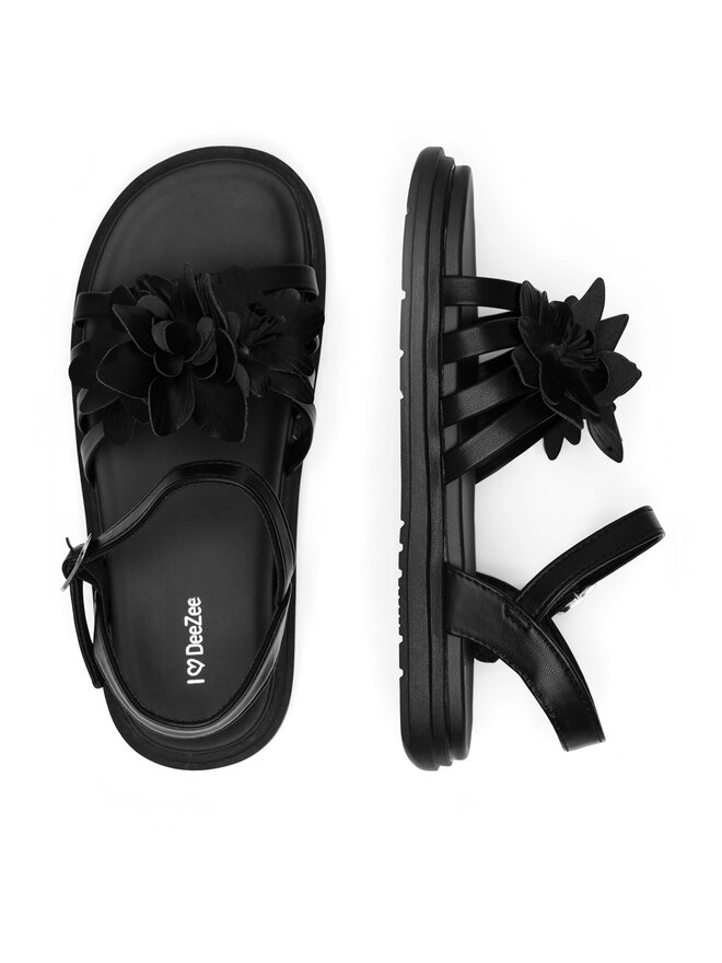 DeeZee Σανδάλια DeeZee CS6266-01 Μαύρο