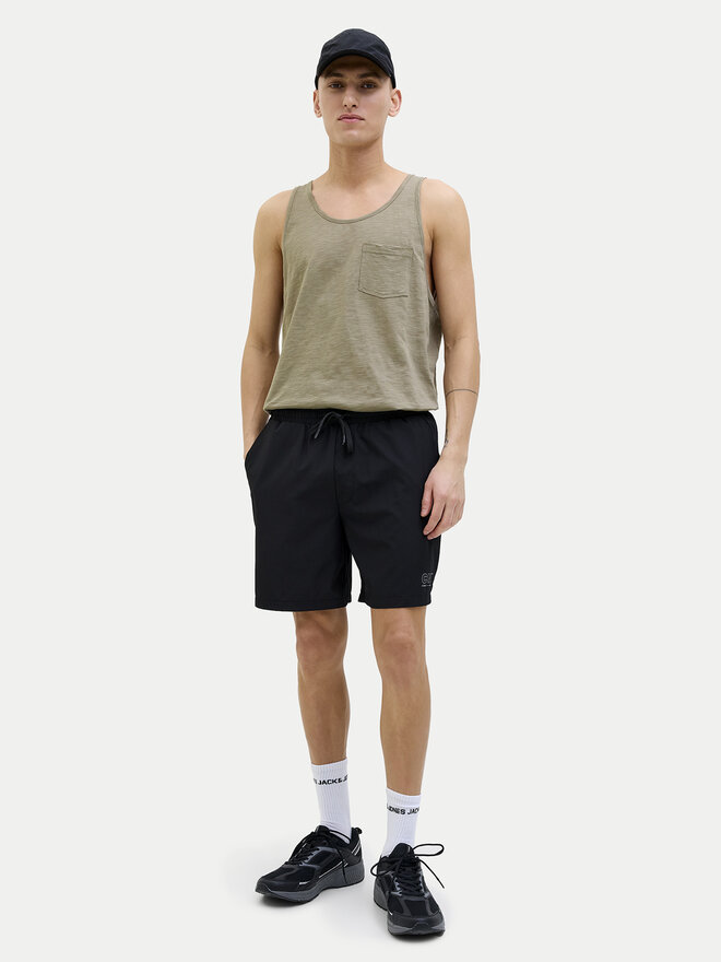 Jack&Jones Jack&Jones Tank top marškinėliai Varenna 12273165 Smėlio Regular Fit