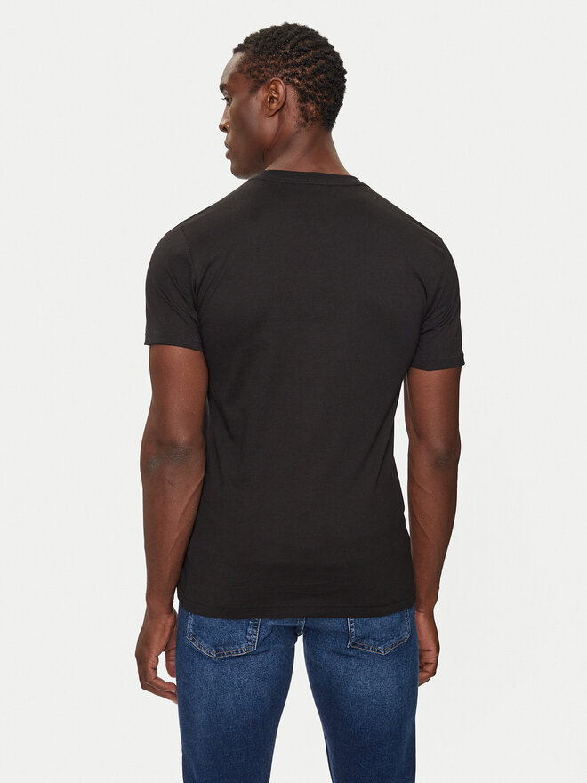Calvin Klein Jeans Calvin Klein Jeans T-Shirt Two Tone Institutional J30J325676 Schwarz Regular Fit