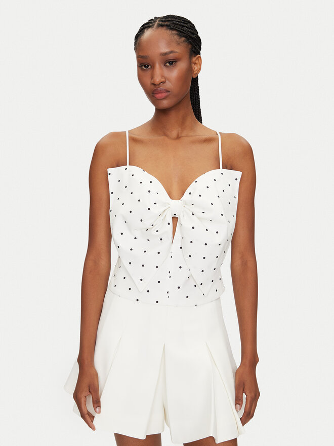 BARDOT BARDOT Top Vieda 59755TB Weiß Regular Fit