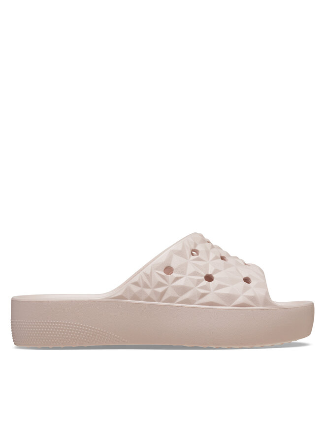 Crocs Чехли Crocs Classic Platform Geometric Slide W 209564 Розов