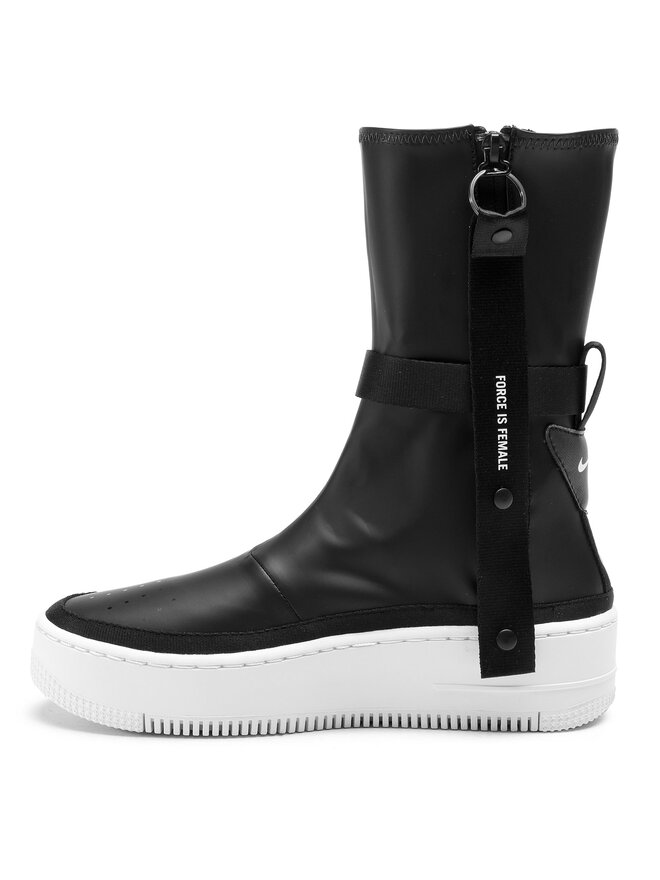 Sneakers Nike Af1 Sage Hi AQ2771 001 Noir chaussures