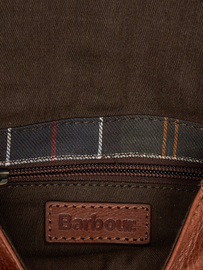 Barbour Torebka Barbour Laire Leather Saddle LBA0349BR11 Brązowy