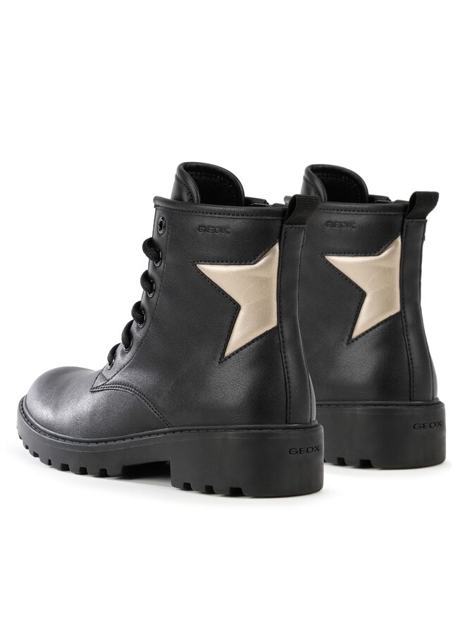 Geox Bakancs Geox J Casey Girl J9420G 054AJ C0531 S Fekete