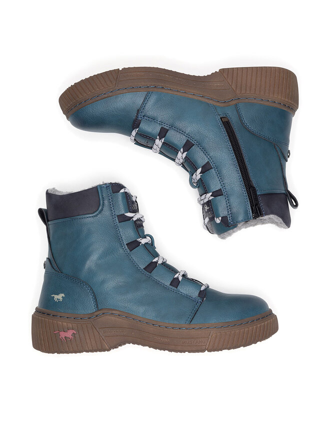 Mustang Stiefeletten Mustang 1436-605 Türkisfarben