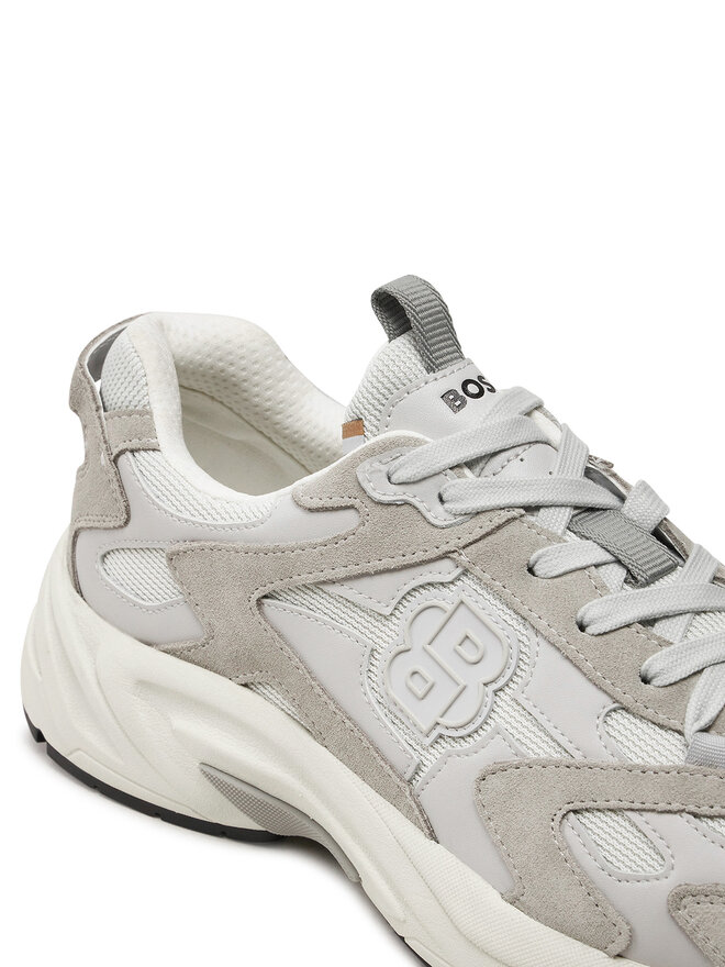 BOSS Сникърси Boss Levitt_Runn_BB 50522918 Сив