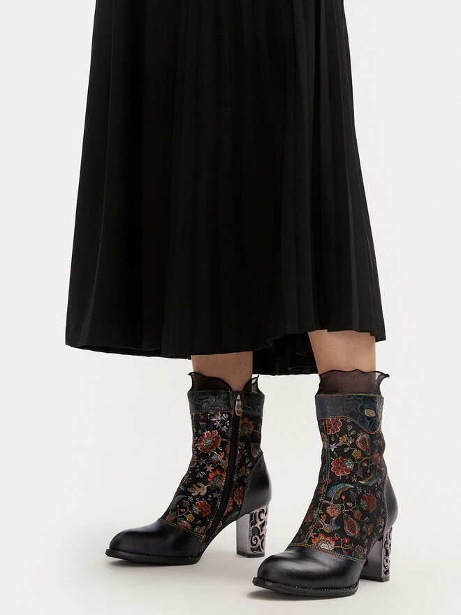 Laura Vita Botines Laura Vita Ledao 01 Negro