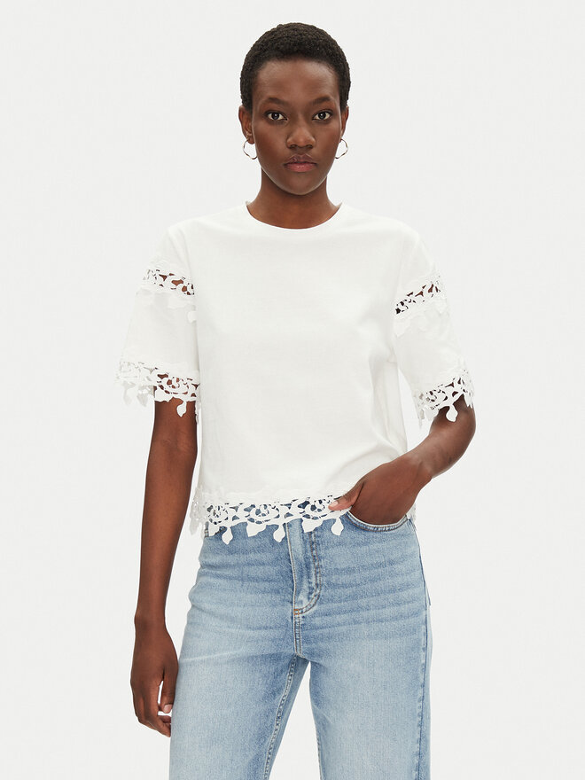 Morgan Morgan Camiseta 251-DFUTUR M Blanco Regular Fit