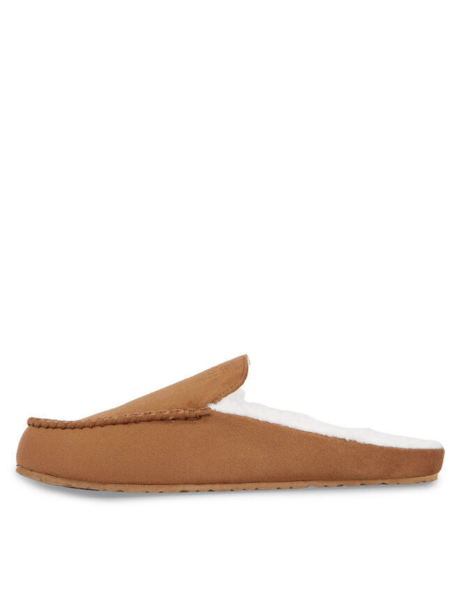 Tommy Hilfiger Papucs Tommy Hilfiger Hilfiger Mocassin Homeslipper FM0FM04769 Barna