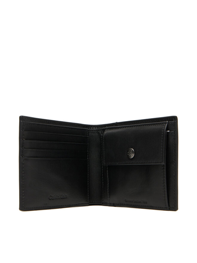 Calvin Klein Велике Чоловіче Портмоне Calvin Klein Ck Ew Billfold W/ Coin LV04G1072G Чорний