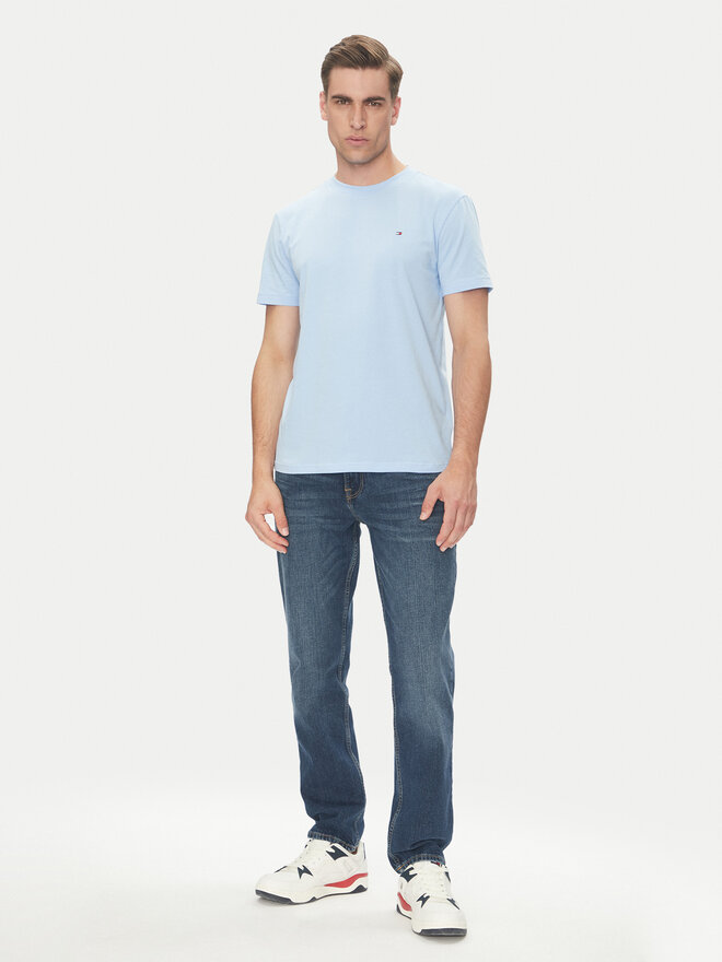 Tommy Hilfiger Tommy Hilfiger Camiseta UM0UM03362 Celeste Regular Fit