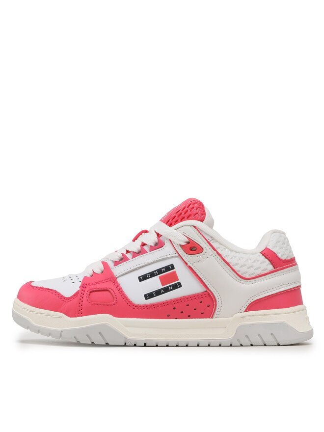 Tommy Jeans Laisvalaikio batai Tommy Jeans Skate Sneaker EN0EN02129 Rožinė
