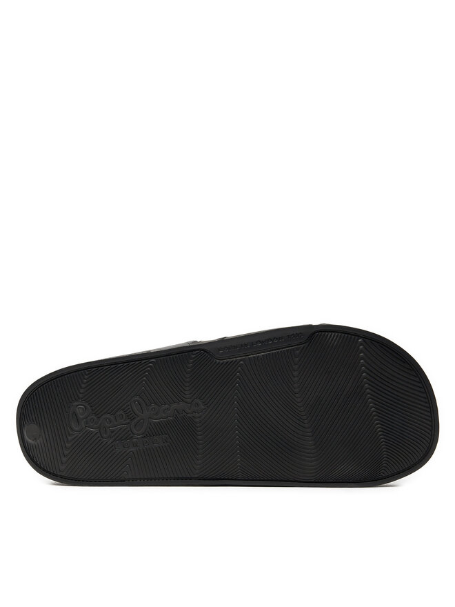 Pepe Jeans Παντόφλες Pepe Jeans Slider Translucent W PLS70147 Μαύρο