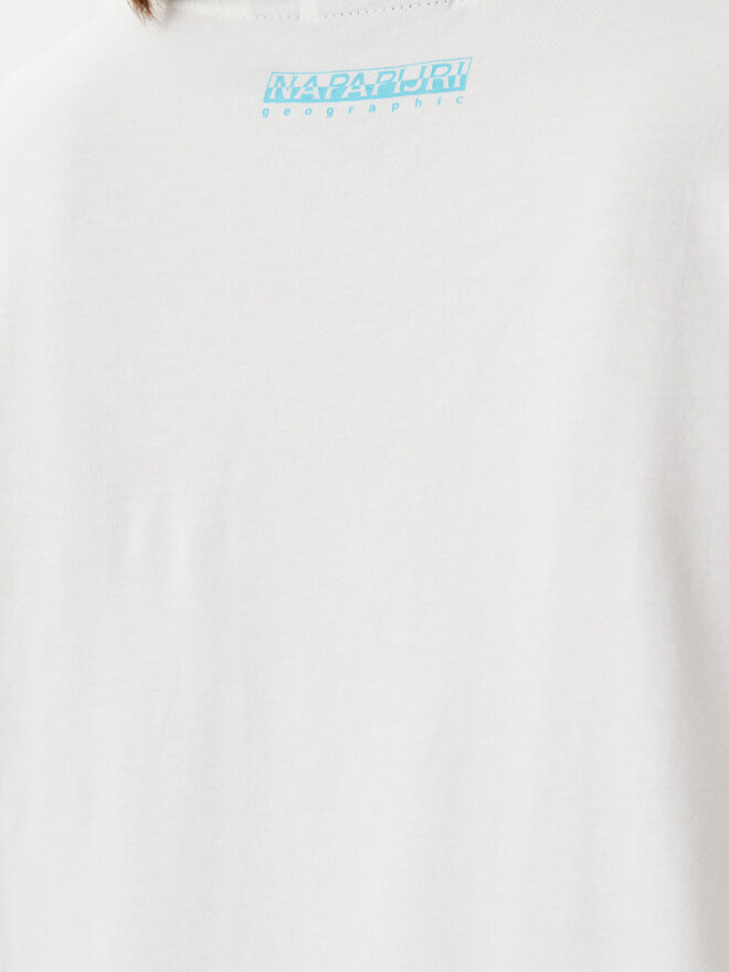 Napapijri Napapijri T-Shirt S-Nice NP0A4IG4 Εκρού Regular Fit