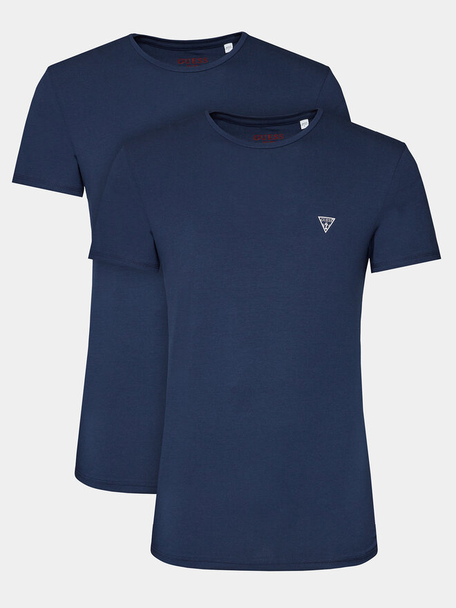 Guess Guess 2er-Set T-Shirts U97G02 KCD31 Dunkelblau Regular Fit