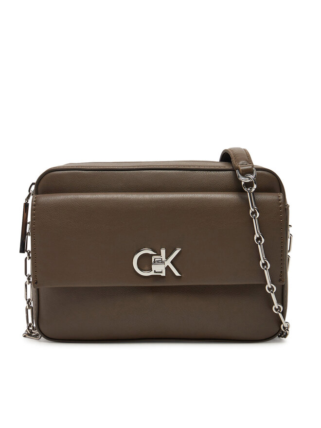 Calvin Klein Ročna torba Calvin Klein Ck Pocket Camera Bag K60K613089 Rjava