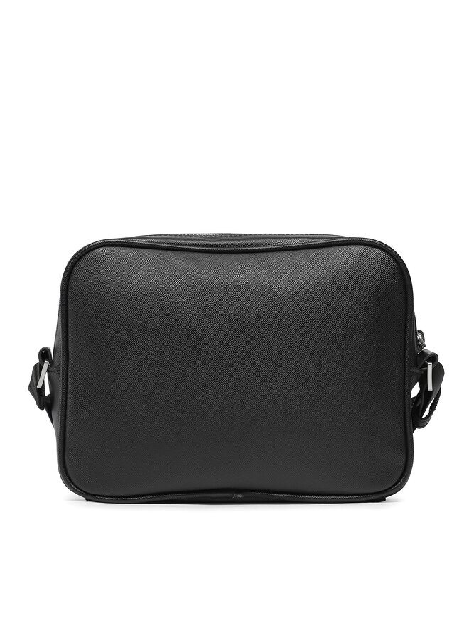 Guess Geantă crossover Guess Cestosa Saffiano Smart HMECSA P3229 Negru