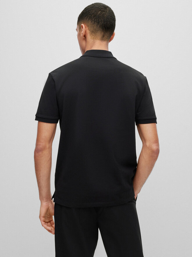 HUGO Hugo Poloshirt Donos222 50466182 Schwarz Regular Fit