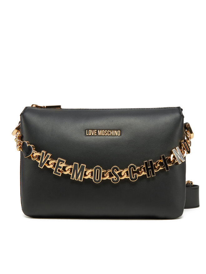 LOVE MOSCHINO Ročna torba LOVE MOSCHINO JC4072PP1ML1300A Črna