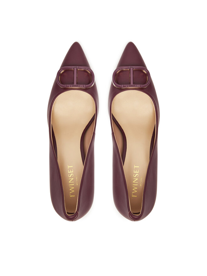TWINSET High Heels TWINSET 252TCP032 Dunkelrot
