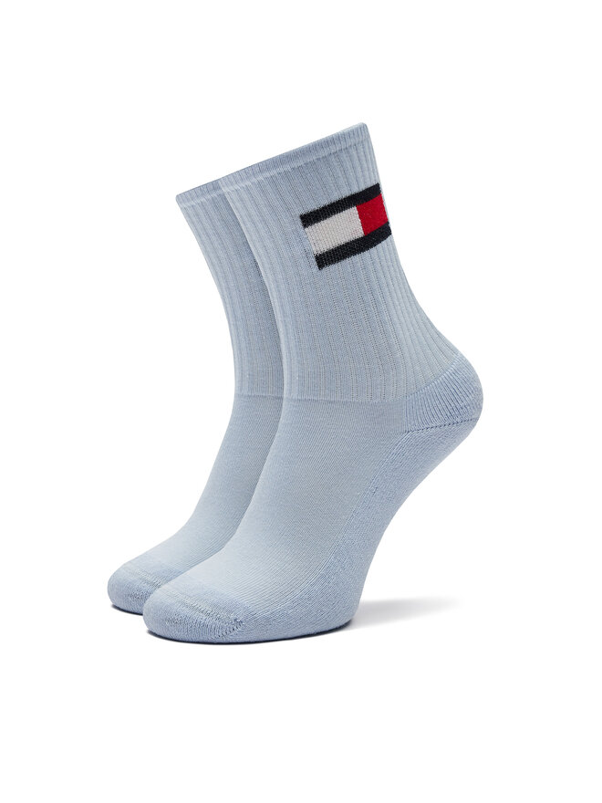 Tommy Hilfiger Vaikiškų ilgų kojinių komplektas (2 poros) Tommy Hilfiger 701229940 Žydra