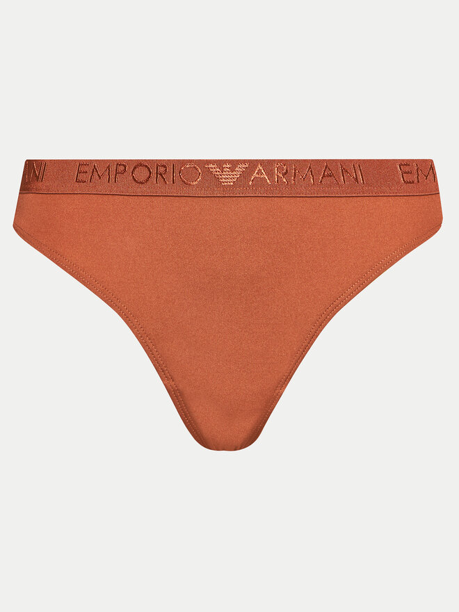 Emporio Armani Underwear Emporio Armani Underwear Σετ 2 τεμάχια στρίνγκ 163333 4R235 01656 Καφέ